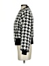 Bishop + Young 100% Polyester Houndstooth Black Jacket Size S - photo 5
