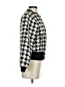 Bishop + Young 100% Polyester Houndstooth Black Jacket Size S - photo 4