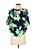 Old Navy 100% Rayon Teal Blue Short Sleeve Blouse Size S - photo 2