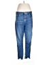 Ann Taylor LOFT Solid Blue Jeans Size 32 waist - photo 1