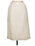 Unbranded 100% Polyester Chevron-herringbone Ivory White Casual Skirt Size 6 - photo 2