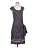 Max Studio 100% Polyester Graphic Purple Cocktail Dress Size S - photo 1