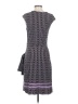 Max Studio 100% Polyester Graphic Purple Cocktail Dress Size S - photo 2