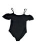 Assorted Brands Solid Black One Piece Swimsuit Size M - photo 2
