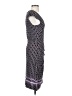 Max Studio 100% Polyester Graphic Purple Cocktail Dress Size S - photo 4