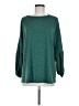 Tickled Teal 100% Polyester Teal 3/4 Sleeve Top Size M - photo 1