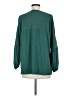 Tickled Teal 100% Polyester Teal 3/4 Sleeve Top Size M - photo 2