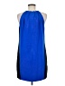 Jay Godfrey 100% Silk Color Block Blue Cocktail Dress Size 6 - photo 2