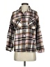 Unbranded 100% Polyester Plaid Brown Jacket Size S - photo 1