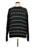 Assorted Brands 100% Acrylic Stripes Black Pullover Sweater Size XL - photo 1