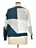 Shein Curve 100% Polyester Color Block Blue Pullover Sweater Size 16 Plus (2) - photo 2