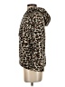 Lou & Grey Animal Print Brown Pullover Hoodie Size XS - photo 5