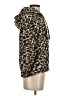 Lou & Grey Animal Print Brown Pullover Hoodie Size XS - photo 4