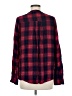 Gibson 100% Rayon Plaid Red Cardigan Size M - photo 2