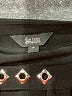 Slim Factor by Investments Black Long Sleeve Blouse Size M - photo 7