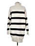 Line & Dot Stripes Ivory Pullover Sweater Size M - photo 2