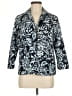 Norm Thompson 100% Polyester Blue 3/4 Sleeve Blouse Size M - photo 1