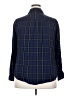 Torrid 100% Rayon Plaid Blue Long Sleeve Button-Down Shirt Size 2X Plus (2) - photo 2