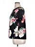 chic soul (chicsoul.com) Floral Black Short Sleeve Blouse Size 1X - photo 5