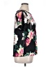 chic soul (chicsoul.com) Floral Black Short Sleeve Blouse Size 1X - photo 4