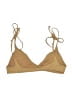 Unbranded Solid Tan Brown Swimsuit Top Size M (estimated) - photo 2
