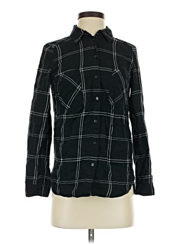 Divided by H&M Long Sleeve Button-Down Shirt (view 1)