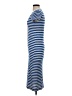 MNG Stripes Blue Casual Dress Size 2 - photo 5