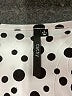 Cathy Polka Dots White 3/4 Sleeve Blouse Size L - photo 7