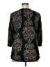 Lucky Brand Black 3/4 Sleeve Blouse Size 1X - photo 2