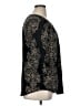 Lucky Brand Black 3/4 Sleeve Blouse Size 1X - photo 4