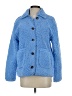 J.Crew 100% Polyester Blue Faux Fur Jacket Size XXS - photo 1