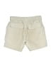 Scene & Heard 100% Polyester Solid Tan Khaki Shorts Size 7 - photo 2