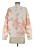 Pink Lily Tie-dye White Pullover Sweater Size S - photo 2