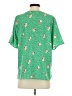 Le Lis 100% Polyester Green Short Sleeve Blouse Size S - photo 2