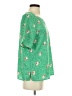 Le Lis 100% Polyester Green Short Sleeve Blouse Size S - photo 4