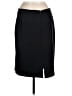 NIPON BOUTIQUE 100% Polyester Solid Black Formal Skirt Size 8 - photo 2