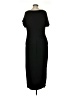 Unbranded Solid Black Casual Dress Size M - photo 2