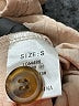 Unbranded 100% Cotton Tan Romper Size S - photo 3