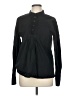 Assorted Brands 100% Cotton Black Long Sleeve Blouse Size M - photo 1