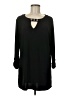Slim Factor by Investments Black Long Sleeve Blouse Size M - photo 1