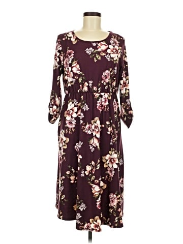 French Grey Casual Dress (view 1)