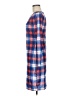 Unbranded Plaid Blue Casual Dress Size M - photo 5