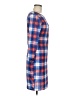 Unbranded Plaid Blue Casual Dress Size M - photo 4