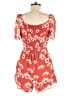 Urban Outfitters 100% Polyester Floral Red Romper Size M - photo 2