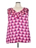 Fashion Bug 100% Polyester Pink Sleeveless Blouse Size 3X - photo 1