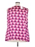 Fashion Bug 100% Polyester Pink Sleeveless Blouse Size 3X - photo 2