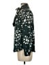The Limited 100% Polyester Floral Green Teal Long Sleeve Blouse Size M (petite) - photo 5