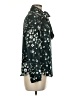 The Limited 100% Polyester Floral Green Teal Long Sleeve Blouse Size M (petite) - photo 4