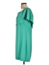 Charles Henry Solid Teal Cocktail Dress Size L - photo 5