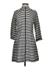 CAbi Stripes Gray Raincoat Size XS - photo 1